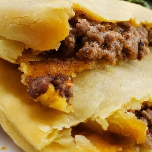 Mama B's Jamaican beef patties